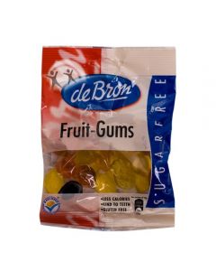 Voller Fruchtgeschmack in den zuckerfreien Fruchtgummies von deBron 